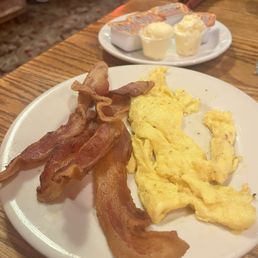 Eggs and bacon