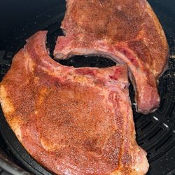YUM! Into the air fryer
