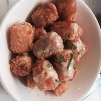 Plan B Burger Bar - Disco tots - brown gravy and nacho cheese on their tater tots! - Burgers Near Me - Milford, Connecticut