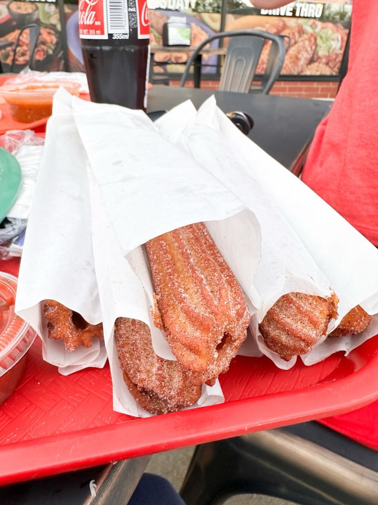 Food from Las Cazuelas