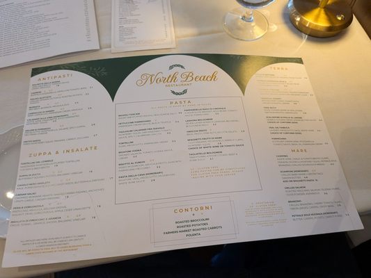 Menu photo 3 North Beach Restaurant San Francisco, CA Menu photo 3 North Beach Restaurant San Francisco, CA