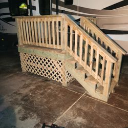 Clint's Handyman Services - 6'x6' pressure treated porch