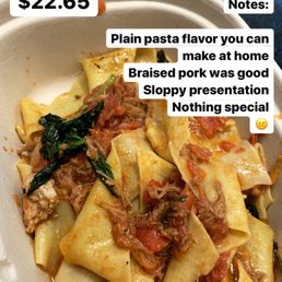 Braised Pork Pappardelle