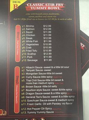 Menu photo 4 Yummy Bowl Louisville, KY Menu photo 4 Yummy Bowl Louisville, KY