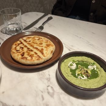 Amara - Pistachio hummus and super fluffy pita bread - Venues & Event Spaces Near Me - Belmont, California