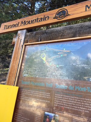 Tunnel Mountain Trail by null