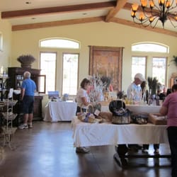 Inside the house where gift products are sold