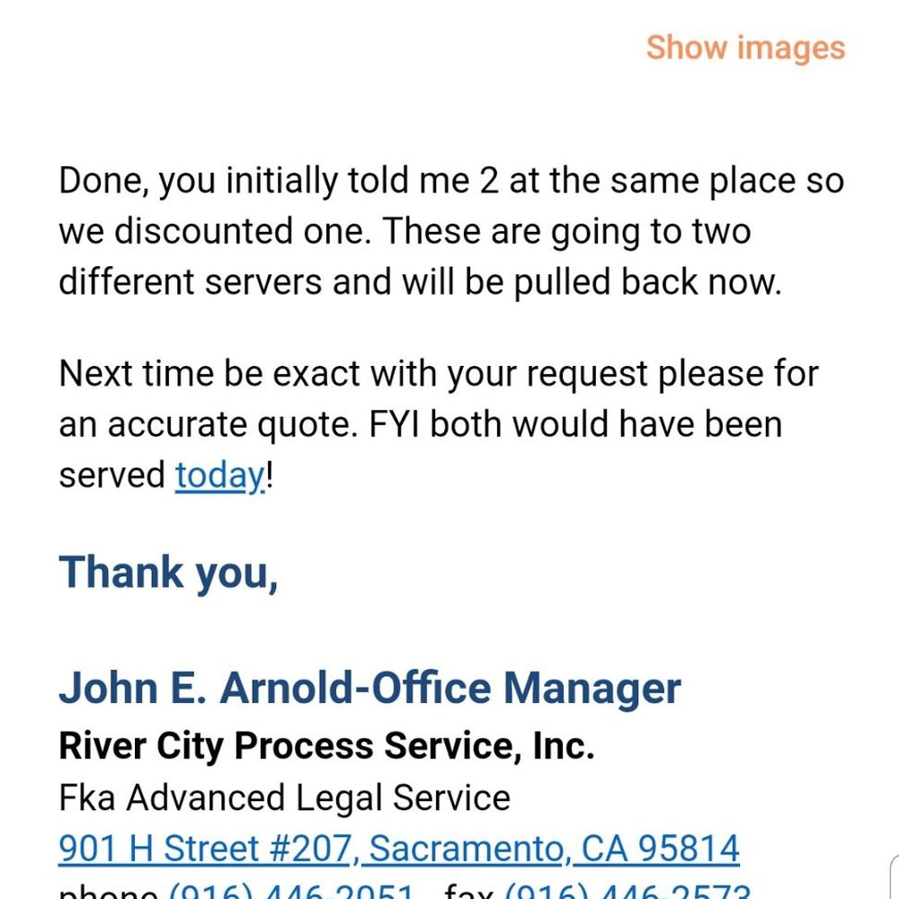 River City Attorney Support - Process Servers Near Me - Sacramento, California