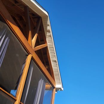 Rainbow Seamless Gutters - Horrible trim job - Gutter Services Near Me - Benton, Kentucky Rainbow Seamless Gutters - Horrible trim job - Gutter Services Near Me - Benton, Kentucky
