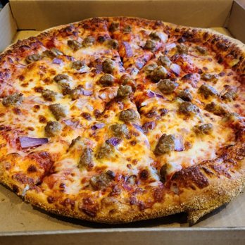 Pizzava - Sausage and onion - Pizza Near Me - Reno, Nevada