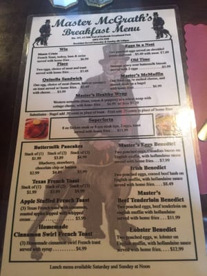 Menu photo 3 Master McGrath's Seabrook, NH