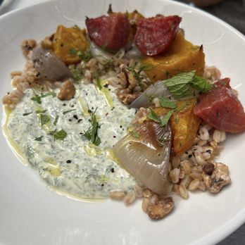 Terrace Cafe - Beet and farro salad with dill yogurt - Cafes Near Me - Puyallup, Washington