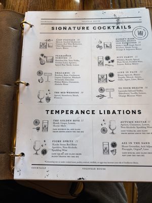 Menu photo 8 Volstead House Whiskey Bar and Speakeasy, Eagan Eagan, MN