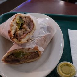 Mama's Coffee Shop & Restaurant - Got the Cuban sandwich. Good size, flavor and spicy sauce was such a good condiment for it.