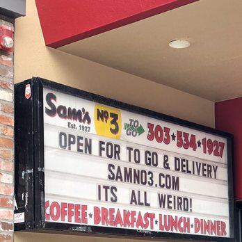 Sam's No 3 - Breakfast & Brunch Near Me - Denver, Colorado Sam's No 3 - Breakfast & Brunch Near Me - Denver, Colorado