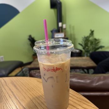 The Daily Grind - larger sweet pea :) - Coffee & Tea Near Me - Eagle River, Wisconsin