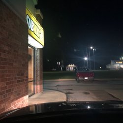 Drive through area