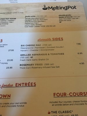 Menu photo 4 The Melting Pot Red Bank, NJ Menu photo 4 The Melting Pot Red Bank, NJ