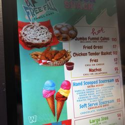 Free Fall Thrill Park Snack Bar