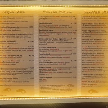 Portivene - Menu - Seafood Near Me - Portovenere, SP Portivene - Menu - Seafood Near Me - Portovenere, SP