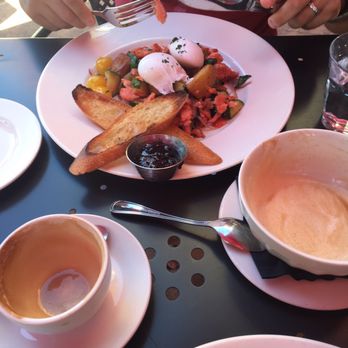 Marche - Salmon and egg Benedict - French Near Me - Eugene, Oregon