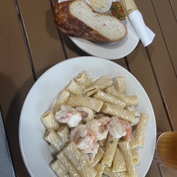 The Great Impasta - Rigatoni with creamy garlic and shrimp - Italian Near Me - Danville, California The Great Impasta - Rigatoni with creamy garlic and shrimp - Italian Near Me - Danville, California