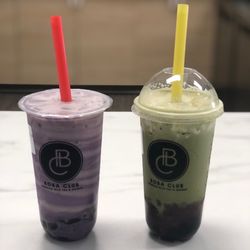 Boba Club - #2 and matcha milk tea