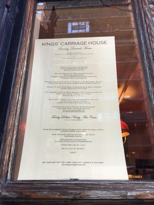 Menu photo 7 Kings' Carriage House New York, NY