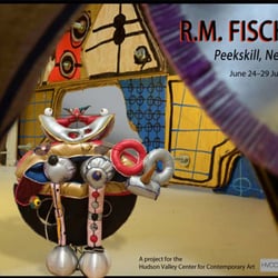 Hudson Valley MOCA - Poster for the upcoming R.M. Fischer exhibit