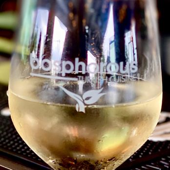 Bosphorous - Winter Garden - Pinot Grigio at Bosphorous in Winter Garden, Florida. - Middle Eastern Near Me - Winter Garden, Florida