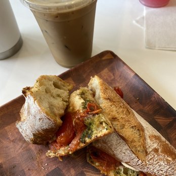Lady Baker - Caprese Sandwich Iced latte - Bakeries Near Me - Pembroke Pines, Florida Lady Baker - Caprese Sandwich Iced latte - Bakeries Near Me - Pembroke Pines, Florida