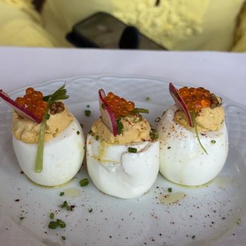 Annabelle Brasserie - Devil eggs - French Near Me - Houston, Texas Annabelle Brasserie - Devil eggs - French Near Me - Houston, Texas