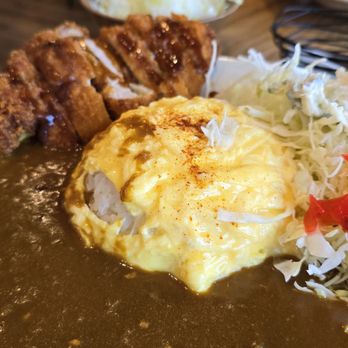 Curry Hyuga - Tonkatsu with omu egg! - Japanese Curry Near Me - Cupertino, California