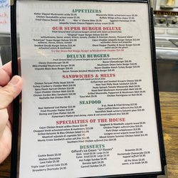 Round Tuit Cafe - Lunch / Dinner menu