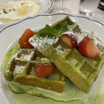 Sweet Maple - Matcha Moffle - Breakfast & Brunch Near Me - Cupertino, California Sweet Maple - Matcha Moffle - Breakfast & Brunch Near Me - Cupertino, California