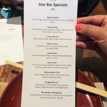 Star Noodle - Bar Specials. - Asian Fusion Near Me - Lahaina, Hawaii Star Noodle - Bar Specials. - Asian Fusion Near Me - Lahaina, Hawaii