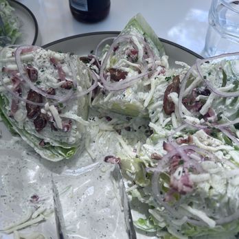 Truly Pizza - The wedge salad sub mozzarella cheese instead of bleu cheese. 10/10 - Pizza Near Me - Laguna Beach, California Truly Pizza - The wedge salad sub mozzarella cheese instead of bleu cheese. 10/10 - Pizza Near Me - Laguna Beach, California