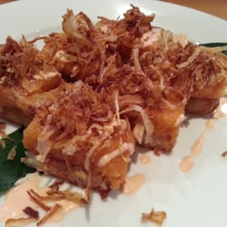 Kumadori Sushi - Crispy rice with spicy albacore