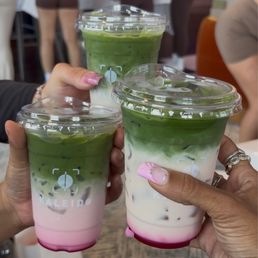 Strawberry Matcha Strawberry Matcha