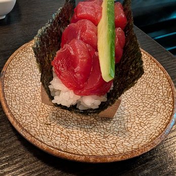 Sushi Sakana - Tuna cucumber hand roll - Japanese Near Me - Southlake, Texas Sushi Sakana - Tuna cucumber hand roll - Japanese Near Me - Southlake, Texas