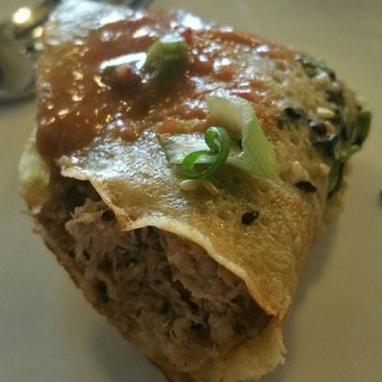 Social House Seven - Duck crepe. Try it, it's really good. Only comes with two of them. - Asian Fusion Near Me - Pittsburgh, Pennsylvania Social House Seven - Duck crepe. Try it, it's really good. Only comes with two of them. - Asian Fusion Near Me - Pittsburgh, Pennsylvania