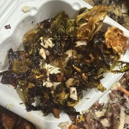 Burned up Korean Brussels Sprouts Burned up Korean Brussels Sprouts