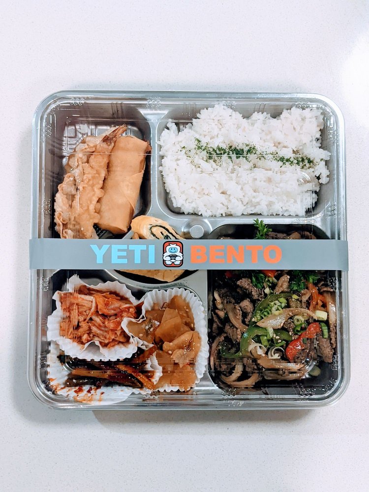 MUSASHI CAFE YETI BENTO 330 Photos & 171 Reviews Korean 10602 NE 9th PI, Bellevue, WA