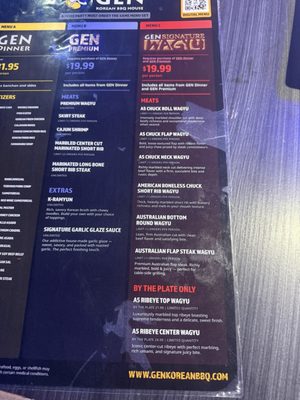 Menu photo 2 Gen Korean BBQ House Torrance, CA Menu photo 2 Gen Korean BBQ House Torrance, CA