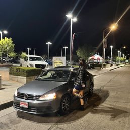 My new VW JETTA! Thanks to Mario & the Camacho Mitsubishi dealership. :-) great , fast service!