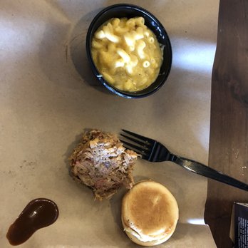 Mission BBQ - Kids pork with Mac and cheese - Barbeque Near Me - Jacksonville, North Carolina Mission BBQ - Kids pork with Mac and cheese - Barbeque Near Me - Jacksonville, North Carolina