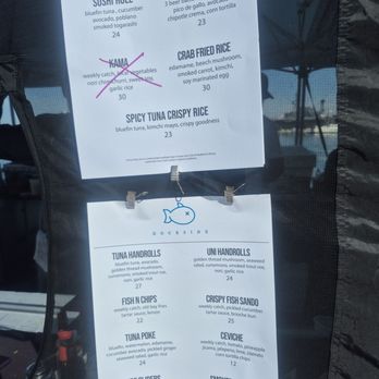 Dockside Fish - Menu - Seafood Near Me - San Diego, California