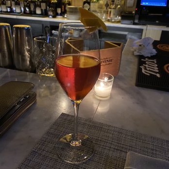 Andrew Michael Italian Kitchen - On Luci's Way (it was full to the top but I didn't snap a pic til I'd already drank half) - Italian Near Me - Memphis, Tennessee