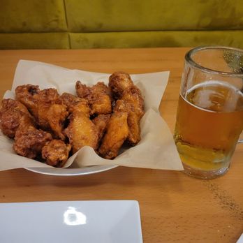 Chi Mc Chicken & Beer - Soy wings with draft Sapporo for dinner - Beer Bar Near Me - Centreville, Virginia Chi Mc Chicken & Beer - Soy wings with draft Sapporo for dinner - Beer Bar Near Me - Centreville, Virginia
