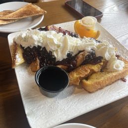 Blueberry French toast